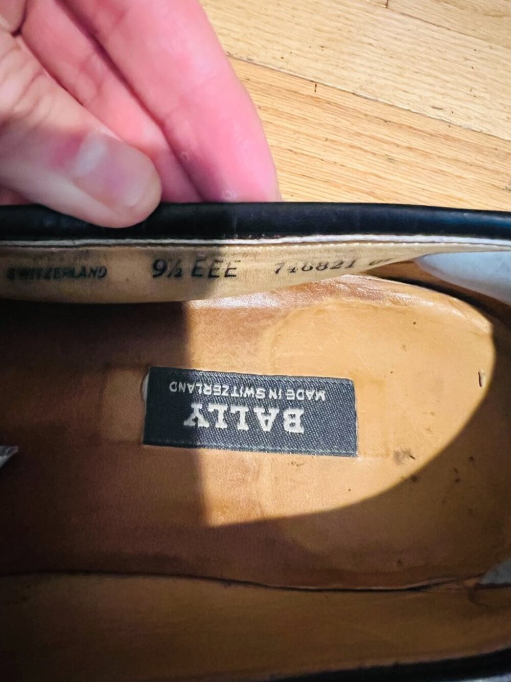 Vintrage Bally Switzerland Slip On Tassel Loafers Drivers Shoes Size 9.5 EEE - Picture 12 of 16